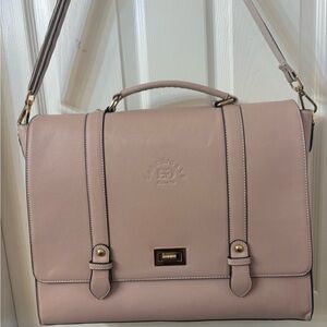 🔥NEW LISTING!!Ease Gave Elegant Tan Leather Messenger Bag